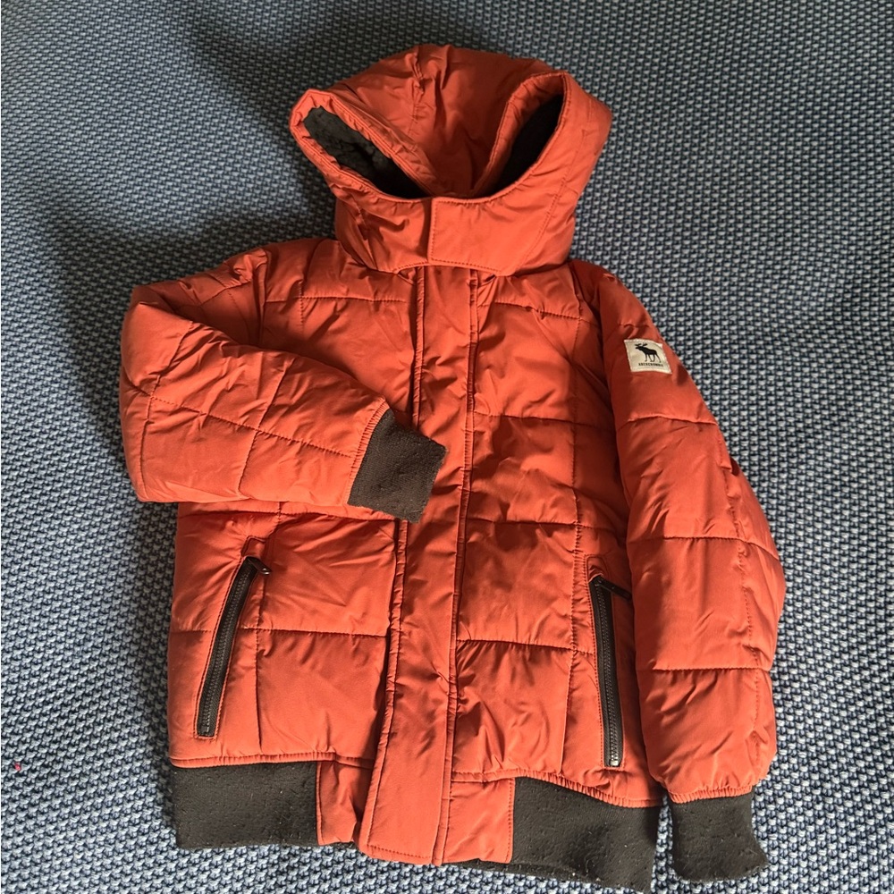 Abercrombie Kids Red and Black Jacket